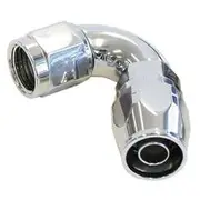 Aeroflow 880 Elite Series Full Flow Cutter Swivel 120° Hose End -12AN, AF884-12