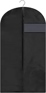 [Générique] Garment Bags, Coat Storage Cover, 23.62x39.37in Dustproof Zipper Closure, Hangable Clothing Holder, Space Saving Protection for Jackets, Shirts, Sweaters, Travel