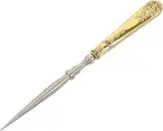 GLSTOY Hand Stitching Sewing Awl Sturdy Handmade Leather Repair Tool Vintage Sewing Awl Comfortable Handle Perfect for Crafts