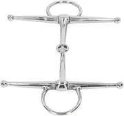 Full Cheek Stainless Steel Horse Snaffle BIT for 125MM Horse Mouth