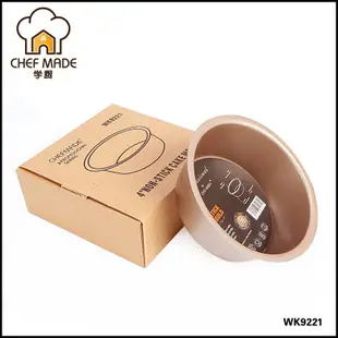 美國 chefmade 學廚 4吋 不沾圓形 蛋糕模 乳酪蛋糕模 WK9221~MJ的窩~