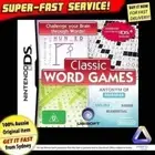 Classic Word Games NDS *NEW *Learn Words *Brain Training Better English Language