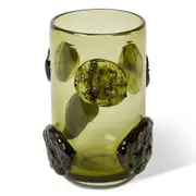 E Style Mansa Glass Flower Vase Centerpiece Indoor Home Decor 27cm Green