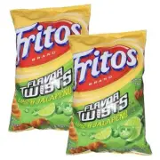 Fritos Corn Chips TWISTS LIME & JALAPENO Flavor 9.25 Oz Frito-Lays (2 Bags)