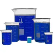 Karter Scientific, 3.3 Boro, Griffin Low Form Beaker Set 6 Sizes - (Case 12)
