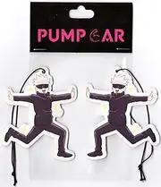 PumpCar 2 pieces Cute Gojo Satoru double-sided hanging Japanese anime cherry-scented Jujutsu Kaisen car air freshener Cool anime hanging for rearview mirror Car Interior Accessories Gifts