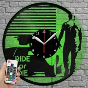 LED Clock Fast&Furious Vinyl Record Wall Clock Led Light Wall Clock 2649