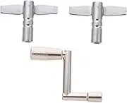 JOINPAYA 3pcs Drum Tuning Keys Set Durable Drum Tools for Quick Tuning Replacement Compact Design for Outdoor Performance Use