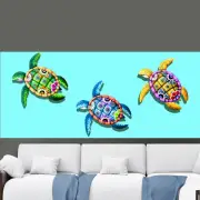 Turtle Iron Painting courtyard Decoration Indoor And Outdoor 3-piece Set