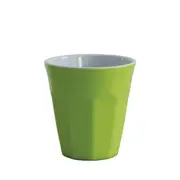 Cafe Melamine Two Tone Cup Lime Green 275ml