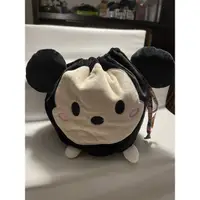 在飛比找蝦皮購物優惠-迪士尼 米奇 正版 TSUM TSUM 絨毛束口袋 置物袋 