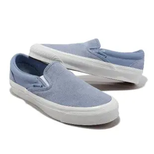 Vans 懶人鞋 OG Classic Slip-On LX Vault 男鞋 女鞋 藍 白 麂皮 休閒鞋 VN0A32QNDSB