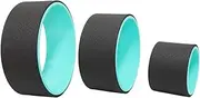 SUPVOX Yoga Wheel Set 3pcs Backbend Massage Yoga Pilates Roller Wheel Back Pain Relief Deep Stretches