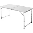 NNEDSZ Aluminium Folding Table 120cm Portable Indoor Outdoor Picnic Party Campin