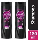 2 Pcs Sunsilk Stunning Black Shine Shampoo For Healthy Hair 180 ML Brand New