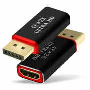 DisplayPort DP Male To HDMI Female 4K Adapter Cable Converter PC TV Projector