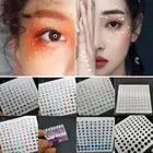 ⊱ 1 Sheet Face Gems Adhesive Glitter Face Jewel Festival Rave Party Body Make