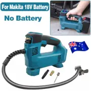 Cordless Car Tyre Inflator Pump Air Compressor Tool Match For Makita 18V Battery