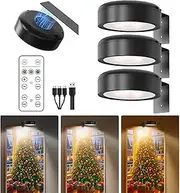 3-Pack Picture Lights for Wall, Rechargeable Battery Operated Led Painting Light with Remote Dimmable ＆ Timer, 3 Lighting Modes Magnetic Art Display Light, Wall Decorative Lighting for Picture,Frame
