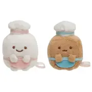 San-X Sumikko Gurashi mini Plush White Sugar Shop Manager Seto Cat Sweet Shop