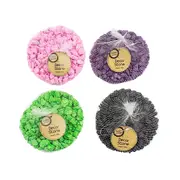 4 x 500G Garden Stones Pebbles Coloured Vase Aquarium Fish Tank Yard Decoration