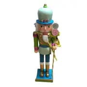 Nutcracker Pastel Candy Shop Christmas NEW Blue Pink Gold Holiday Decor