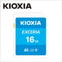 在飛比找PChome24h購物優惠-KIOXIA EXCERIA 16GB UHS-I U1 S