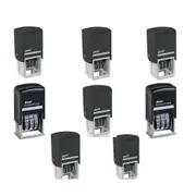 Deskmate Self Inking Stamp - Faxed/Date
