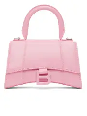 Balenciaga Hourglass Small Top Handle Bag in Candy Pink
