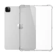 ZUSLAB iPad Pro 5 Case Anti-Scratch Soft TPU Slim Fit Tablet Back Flexible Thin Rubber Silicone Protective Cover for Apple Samsung 11" (2021) - Clear