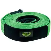 Hulk 4x4 Snatch Strap 11000Kg 100% Nylon Green 75mm x 9M - HU1024