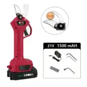 Cordless Electric Pruning Shears Battery Powered Pruner Tree Branch Cutter Tool