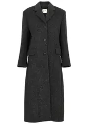 Khaite Bontin Longline Wool-blend Coat - Grey - S S
