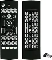 2.4G Backlit Air Mouse Remote, Wireless Keyboard and Infrared Learning for Kodi Android TV Box, Smart TV, PC, HTPC, Windows, Mac OS, Linux