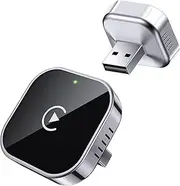 Mini Wireless CarPlay Adapter, Mini USB Design for Cars with Built-in Wired Apple CarPlay Plug and Play Easy Use Fast Stable Connection Car Play Compatible for iPhone/Android