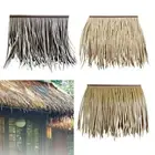 20x20inch Artificial Grass Roof Thatch PETG Synthetic