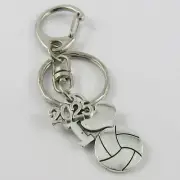 2025 I Love Netball Charm Keychain Bag Tag Team Set of 12 End Of Season Gift