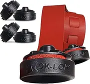 Rok Lok Universal Quick Change Guitar Strap Lock Multi-Set Bundle - 2 Complete Strap Lock Sets - Protect Your Instrument with no modifications or hardware replacement