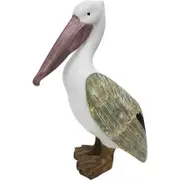 LVD Tawny Pelican Decorative Home Decor Ornament Statue 23x30cm