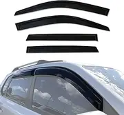 AUSGO Weathershields Compatible with Hyundai Tucson 2004-2010, Weather Shields Window Visors Wind Deflectors Sun Rain Guard 4PCS Set