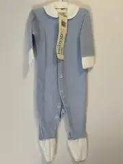 BONDS Baby BabyGro Vintage Wondersuit One piece Blue Poodlette, Size 1 NEW