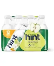 Hint Water Cherry, Pure Water Infused with Crisp Apple 16 Fl Oz (Pack of 12)