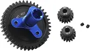 3X Metal Spur Gear Slipper Clutch M1 Gear Compatible with Arrma Granite and Typhon Models, 40T 16 17T