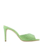 Logo high-heel flip-flops 36,37,36.5 Green