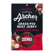 Grass Fed Beef Jerky - Zero Sugar Beef Jerky, Sugar Free Beef Jerky Snack Pac...