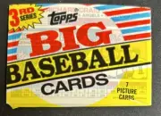 1988 Topps Big Baseball Cards Pack 3rd Series Dick Schofield Angels Showing Top