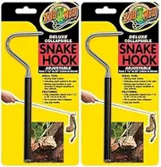 (2 Pack) Zoo Med Deluxe Collapsible Snake Hook