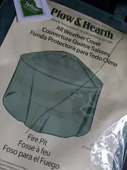 Plow & Hearth All Weather Fire Pit Cover Teflon New In Package