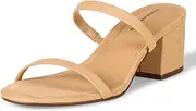 [Amazon Essentials] Women's Thin Two Strap Heeled Slide