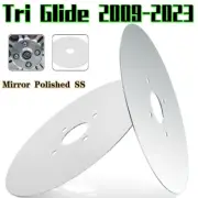 Mirror Polished SS Wheel Disc Plate for Harley-Davidson TRI GLIDE 2009-2023 2022